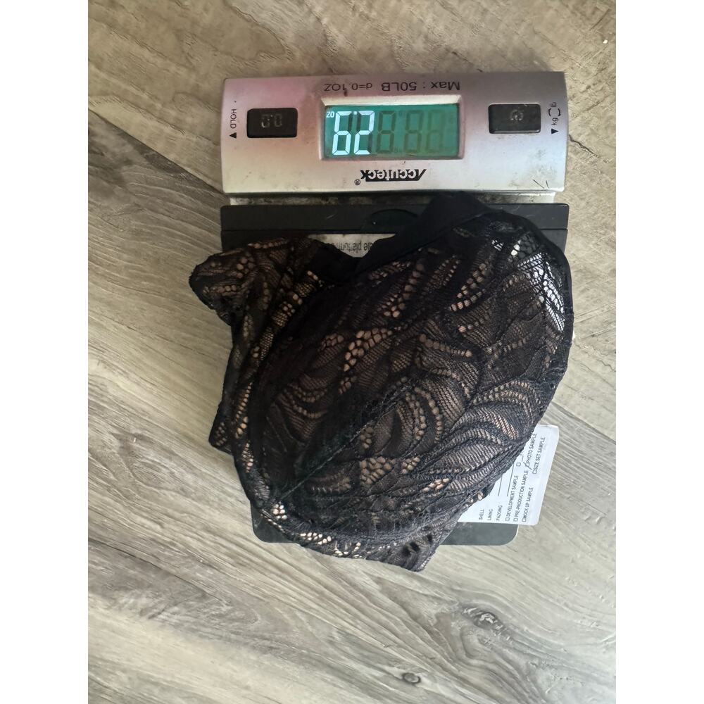NWT ThirdLove Eco Lace Balconette Bra Black Nude Underwire 32E - Picture 6 of 6
